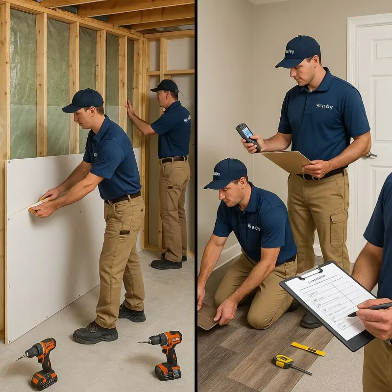 Repairs and Reconstruction process in Mayfield, KY