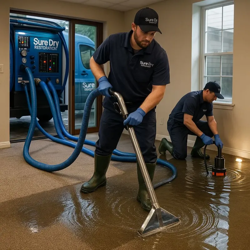 Water Extraction and Removal process in Mayfield, KY